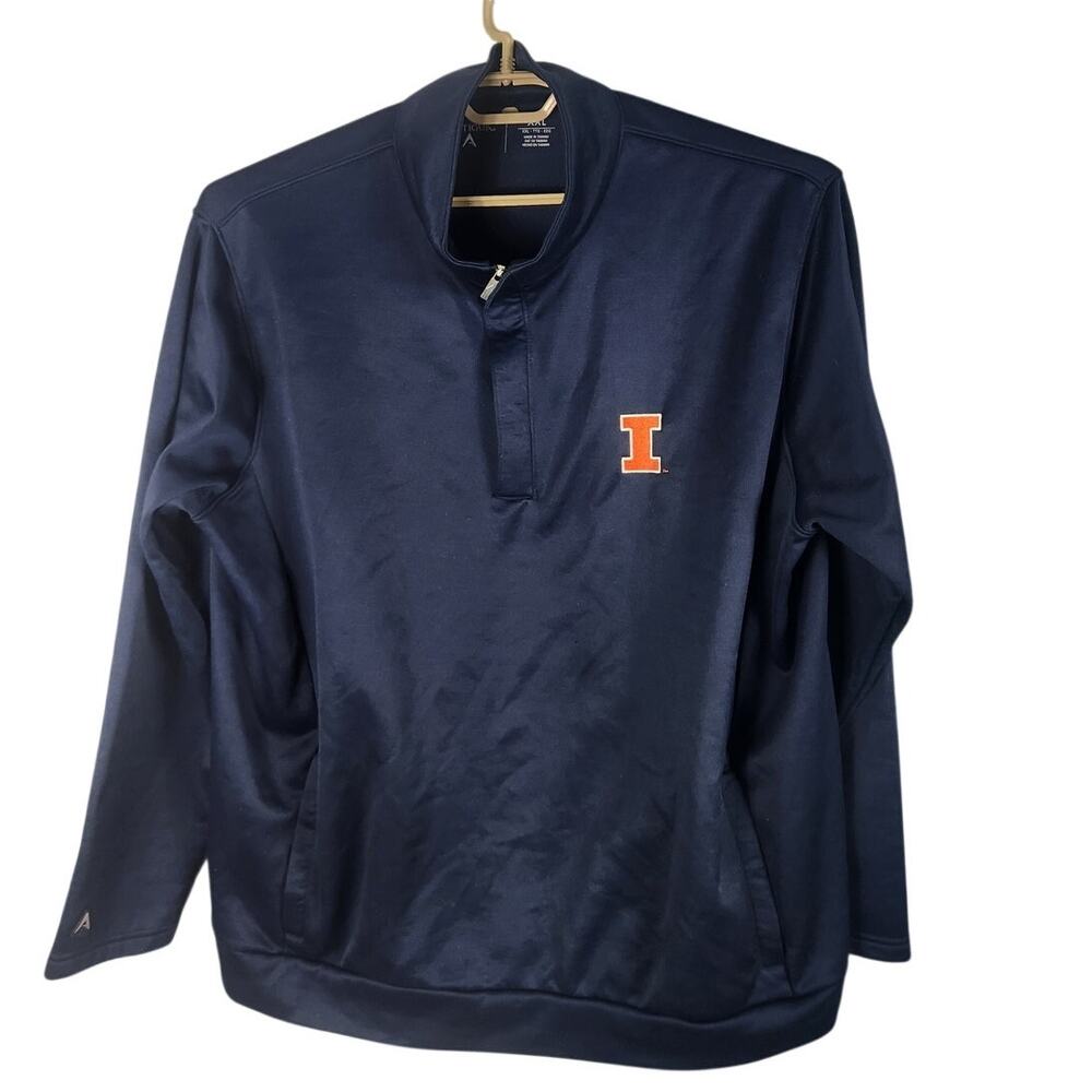Illinois Quarter Zip Men's 2X